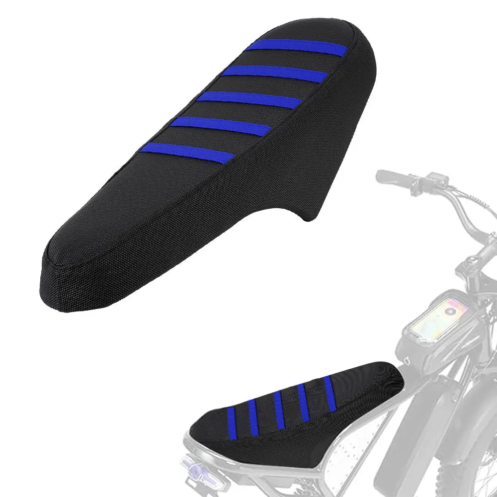 Motorcycle Seat Cover Waterproof Non-Slip Particles Design PVC for Ridstar Q20 Electric Bike E-Bike Scooter Bicycle Accessories
