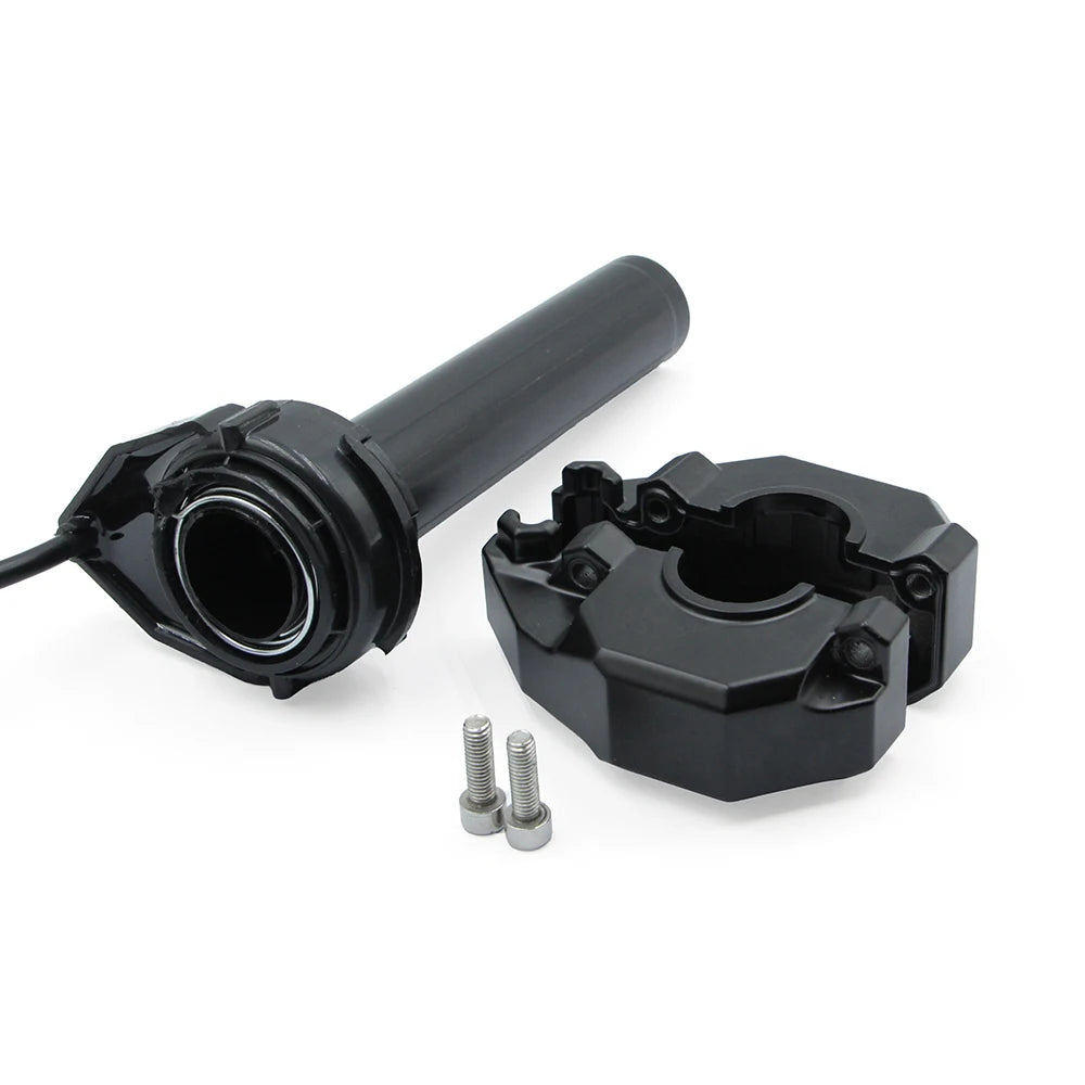 E-Bike Full Twist Throttle Grip with Key Ignition for Ridstar Q20/Q20Pro/H20 Electric Dirt Bike Scooter Motorcycle Parts