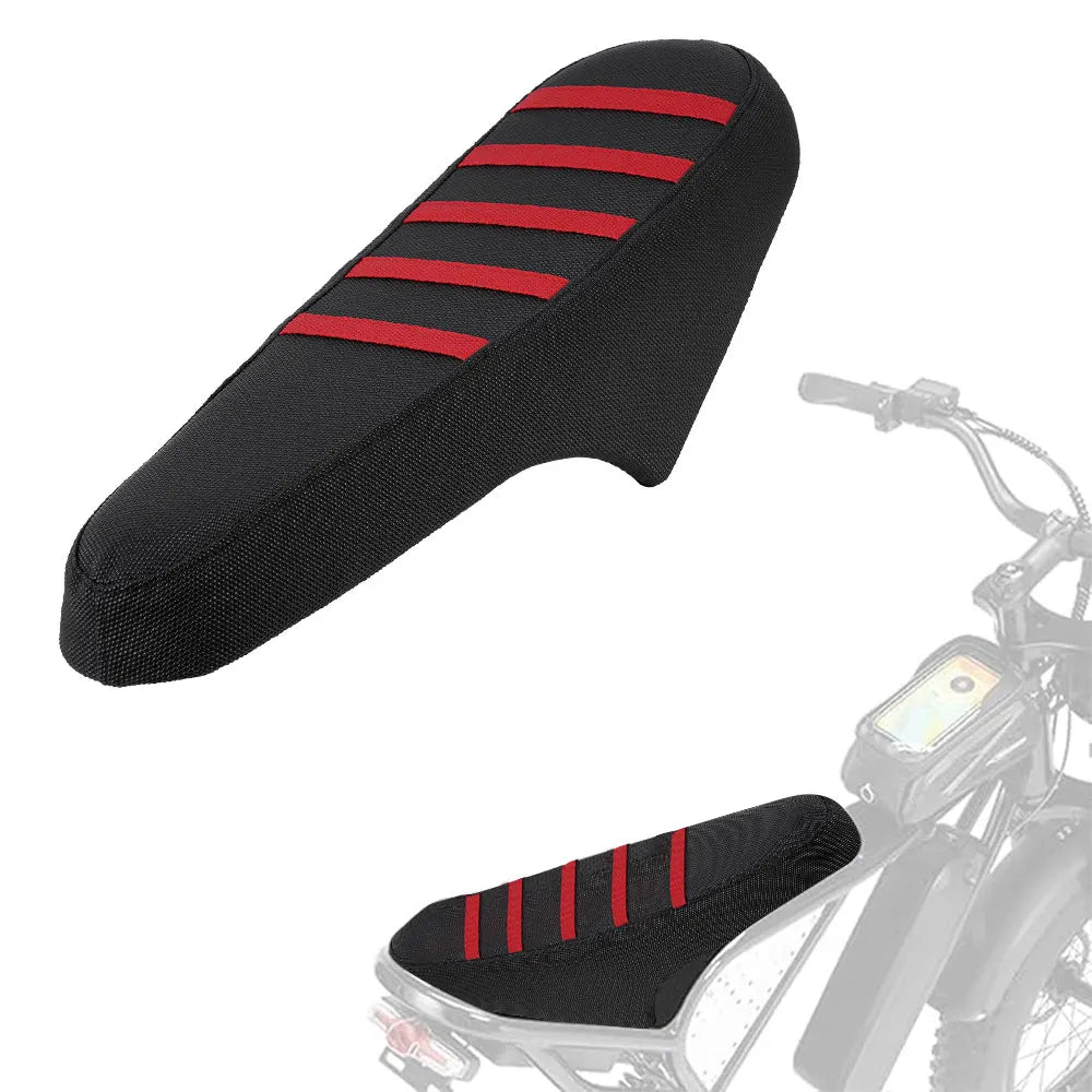 Motorcycle Seat Cover Waterproof Non-Slip Particles Design PVC for Ridstar Q20 Electric Bike E-Bike Scooter Bicycle Accessories