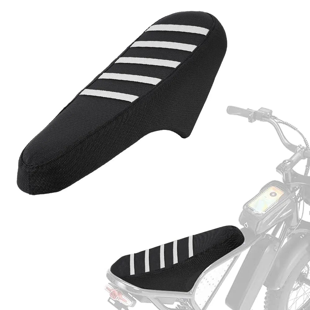 Motorcycle Seat Cover Waterproof Non-Slip Particles Design PVC for Ridstar Q20 Electric Bike E-Bike Scooter Bicycle Accessories