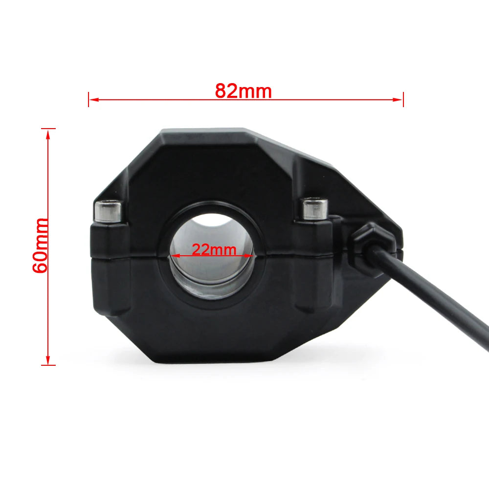 E-Bike Full Twist Throttle Grip with Key Ignition for Ridstar Q20/Q20Pro/H20 Electric Dirt Bike Scooter Motorcycle Parts