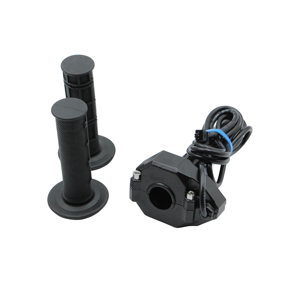 E-Bike Full Twist Throttle Grip with Key Ignition for Ridstar Q20/Q20Pro/H20 Electric Dirt Bike Scooter Motorcycle Parts