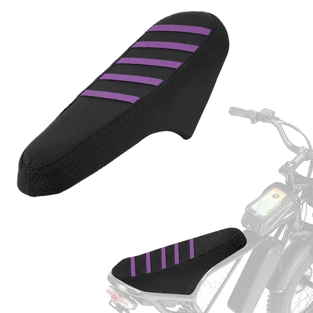 Motorcycle Seat Cover Waterproof Non-Slip Particles Design PVC for Ridstar Q20 Electric Bike E-Bike Scooter Bicycle Accessories